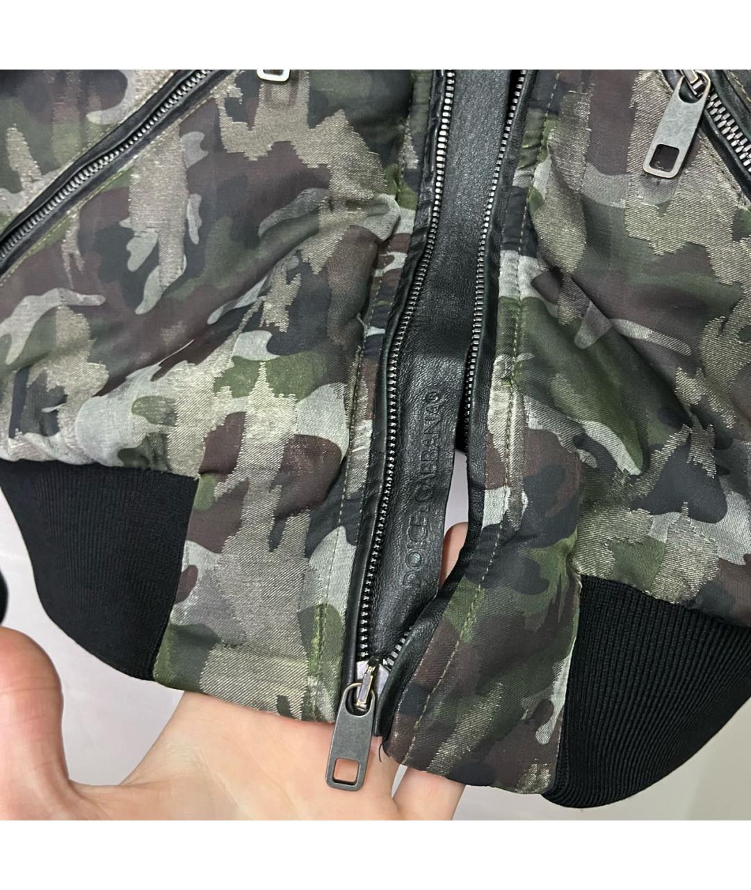 DOLCE&GABBANA Мульти хлопковая куртка, фото 5