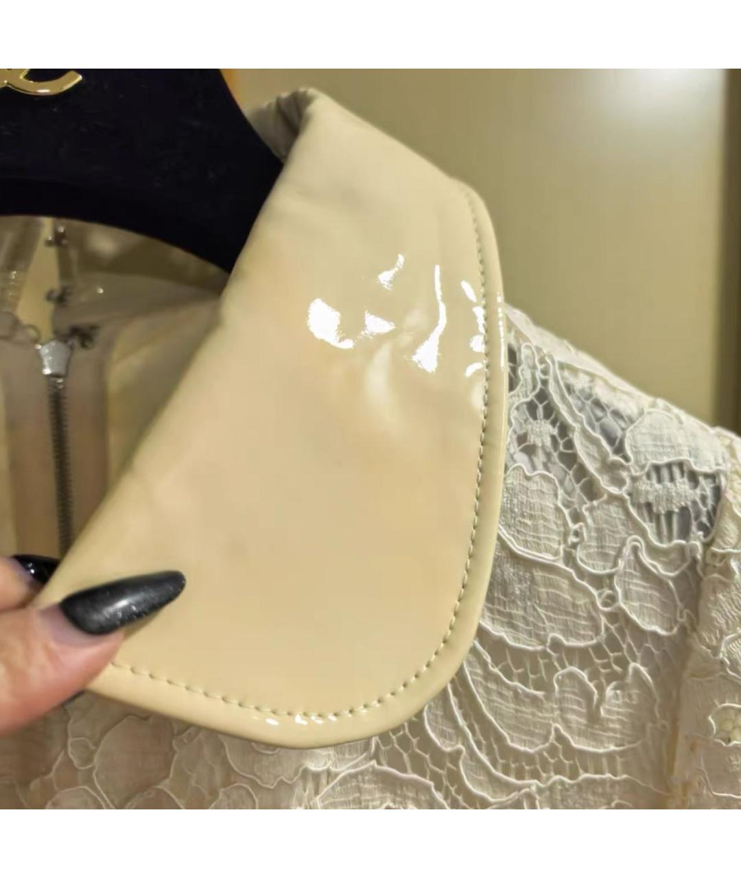 DOLCE&GABBANA Белое вечернее платье, фото 5