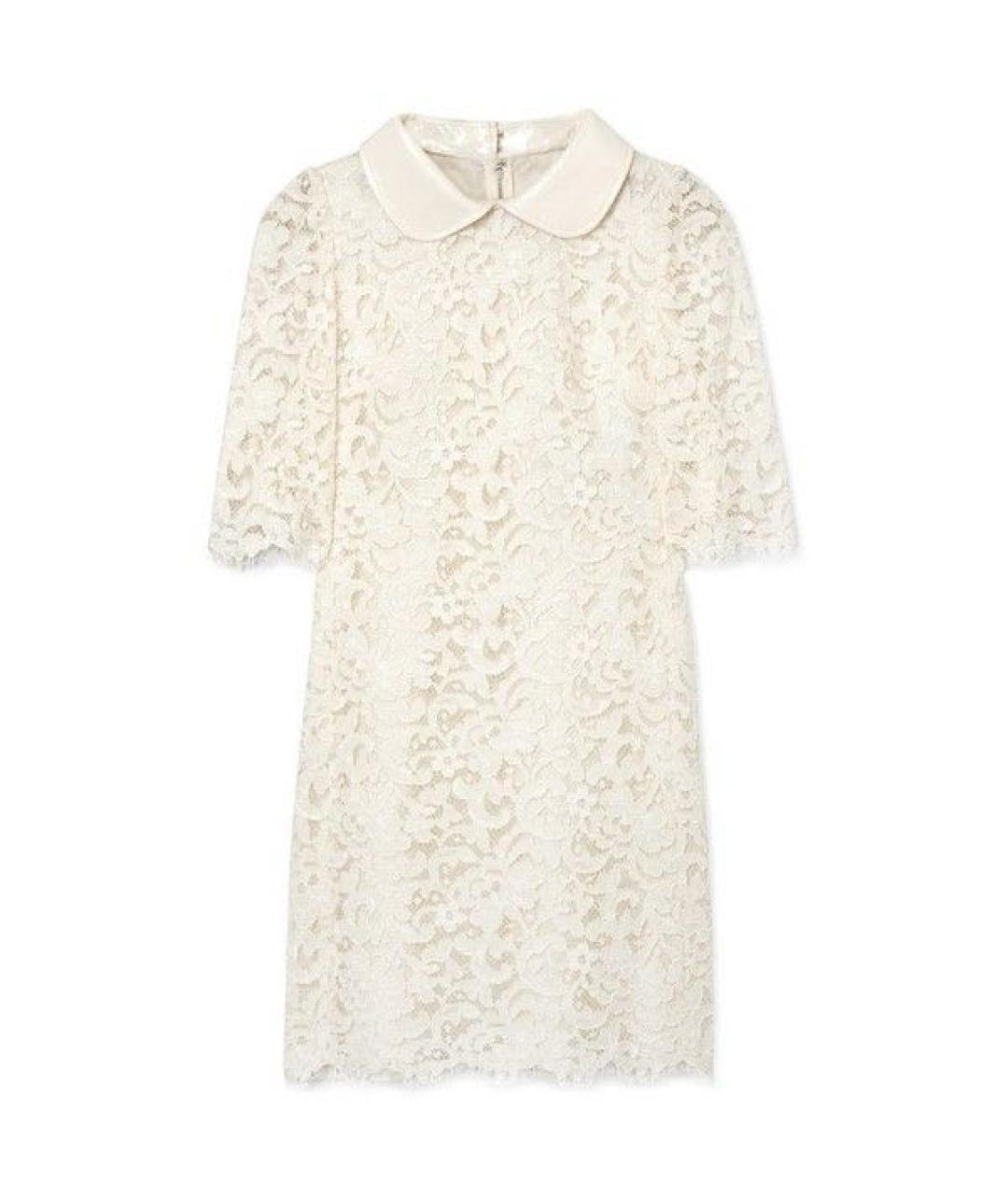 DOLCE&GABBANA Белое вечернее платье, фото 7