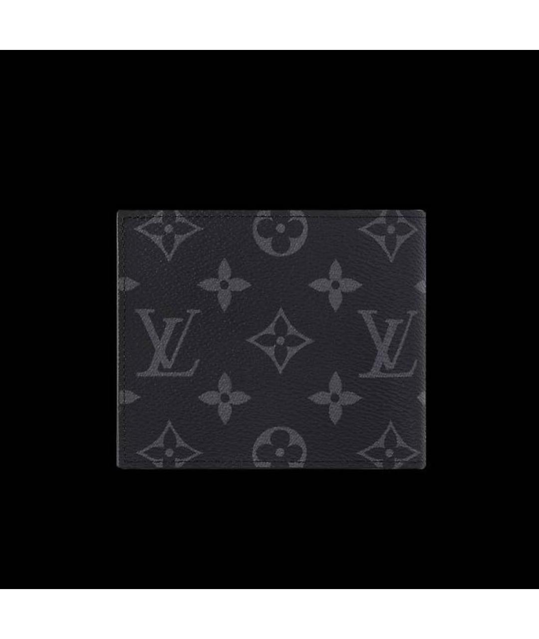 LOUIS VUITTON Черный кошелек, фото 6