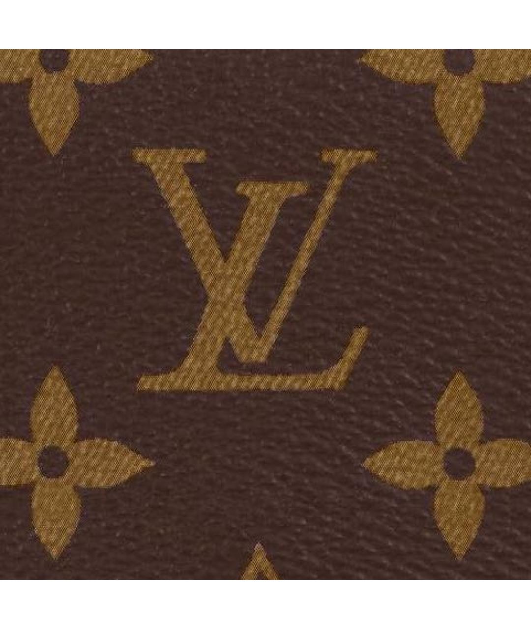 LOUIS VUITTON Коричневый кардхолдер, фото 6