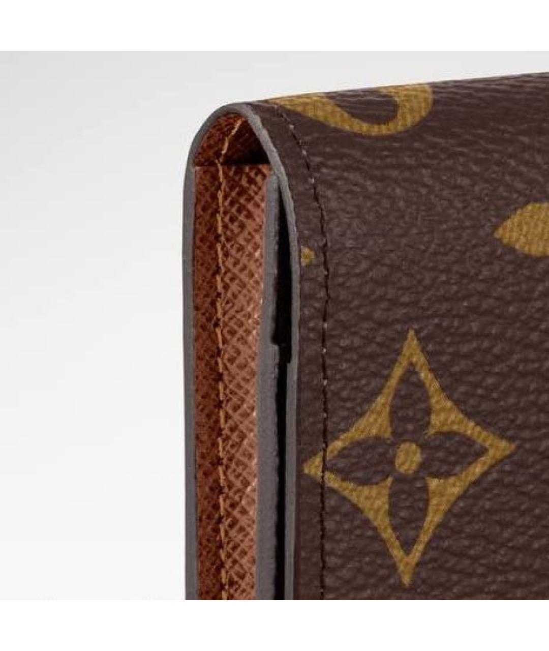 LOUIS VUITTON Коричневый кардхолдер, фото 2