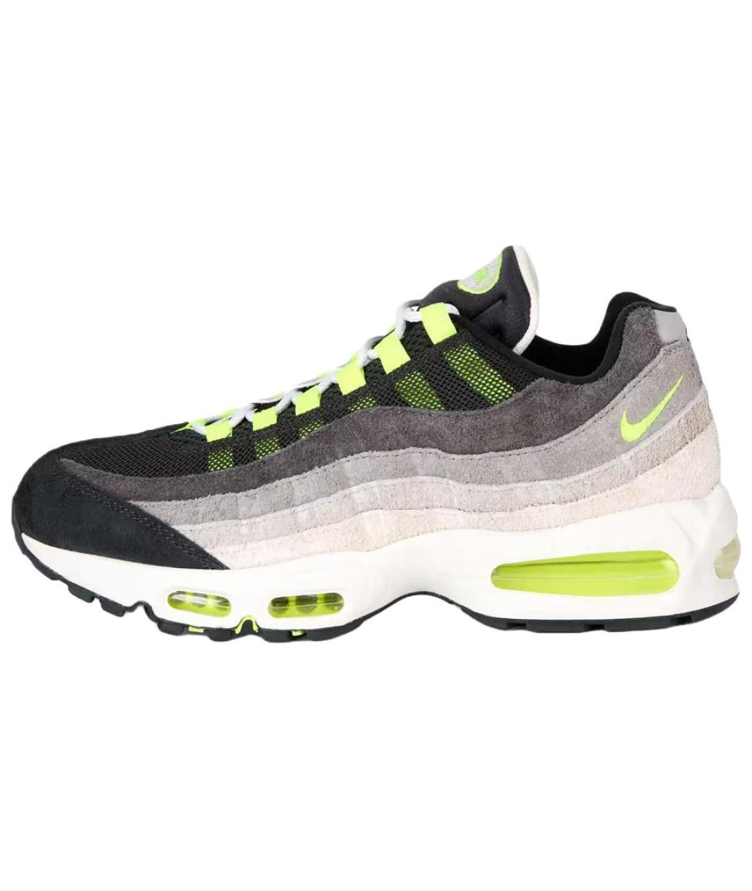 NIKE Черные низкие кроссовки / кеды, фото 2