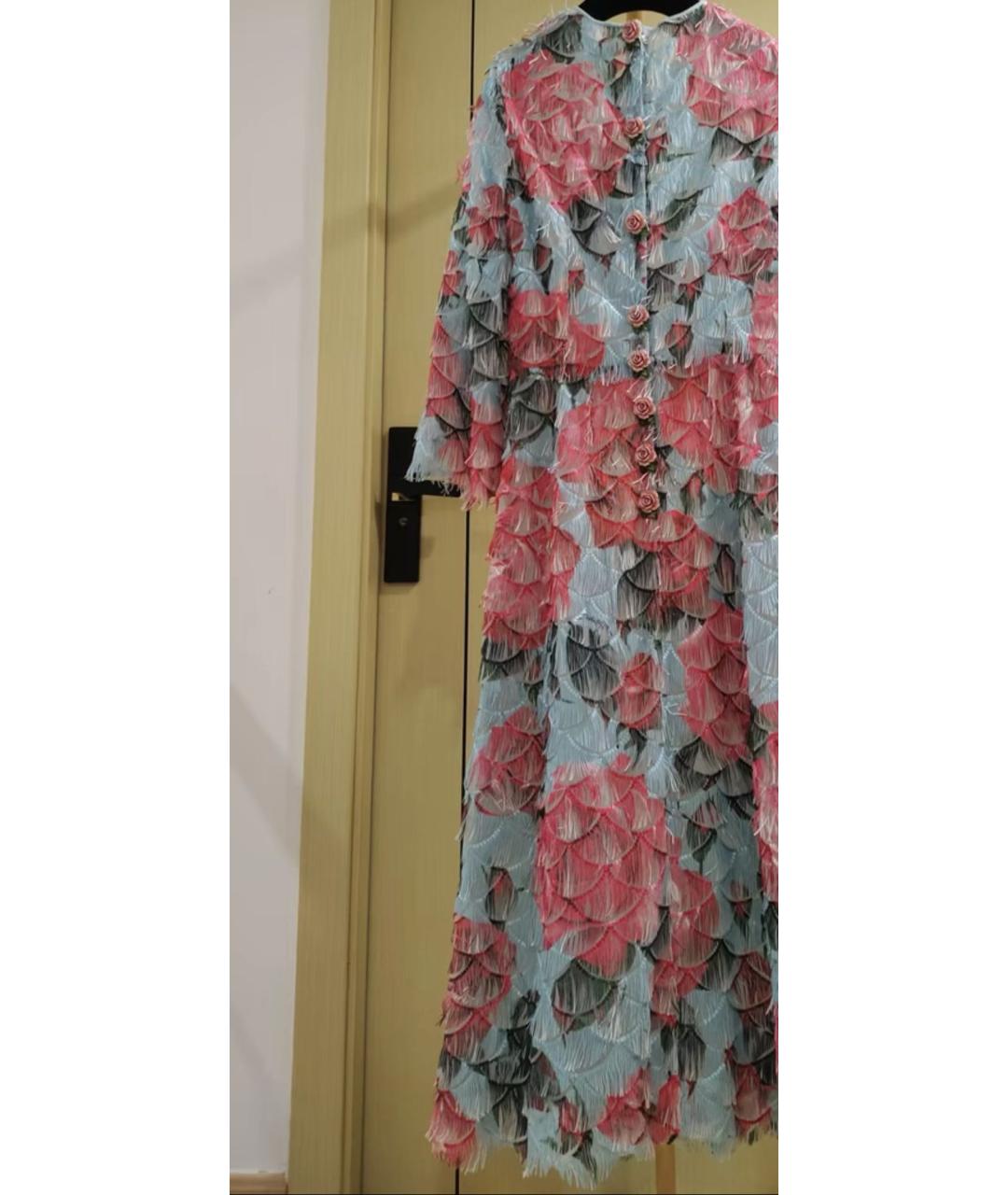 DOLCE&GABBANA Голубое вечернее платье, фото 4