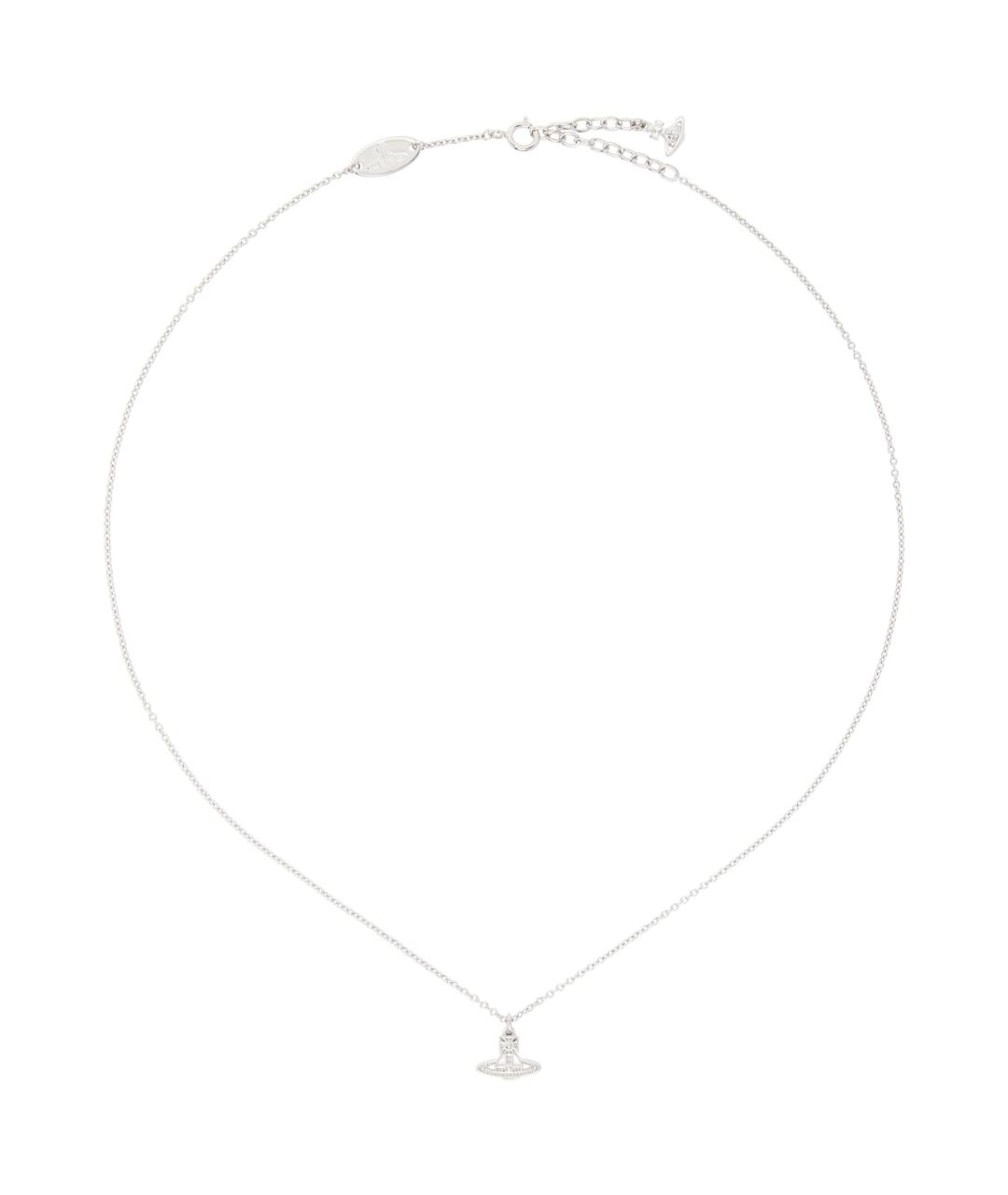 VIVIENNE WESTWOOD Серебряная латунная цепочка/подвеска, фото 2