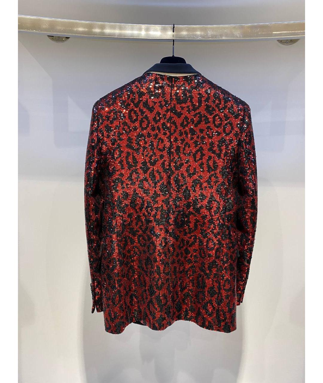 NO. 21 Красный полиамидовый жакет/пиджак, фото 3