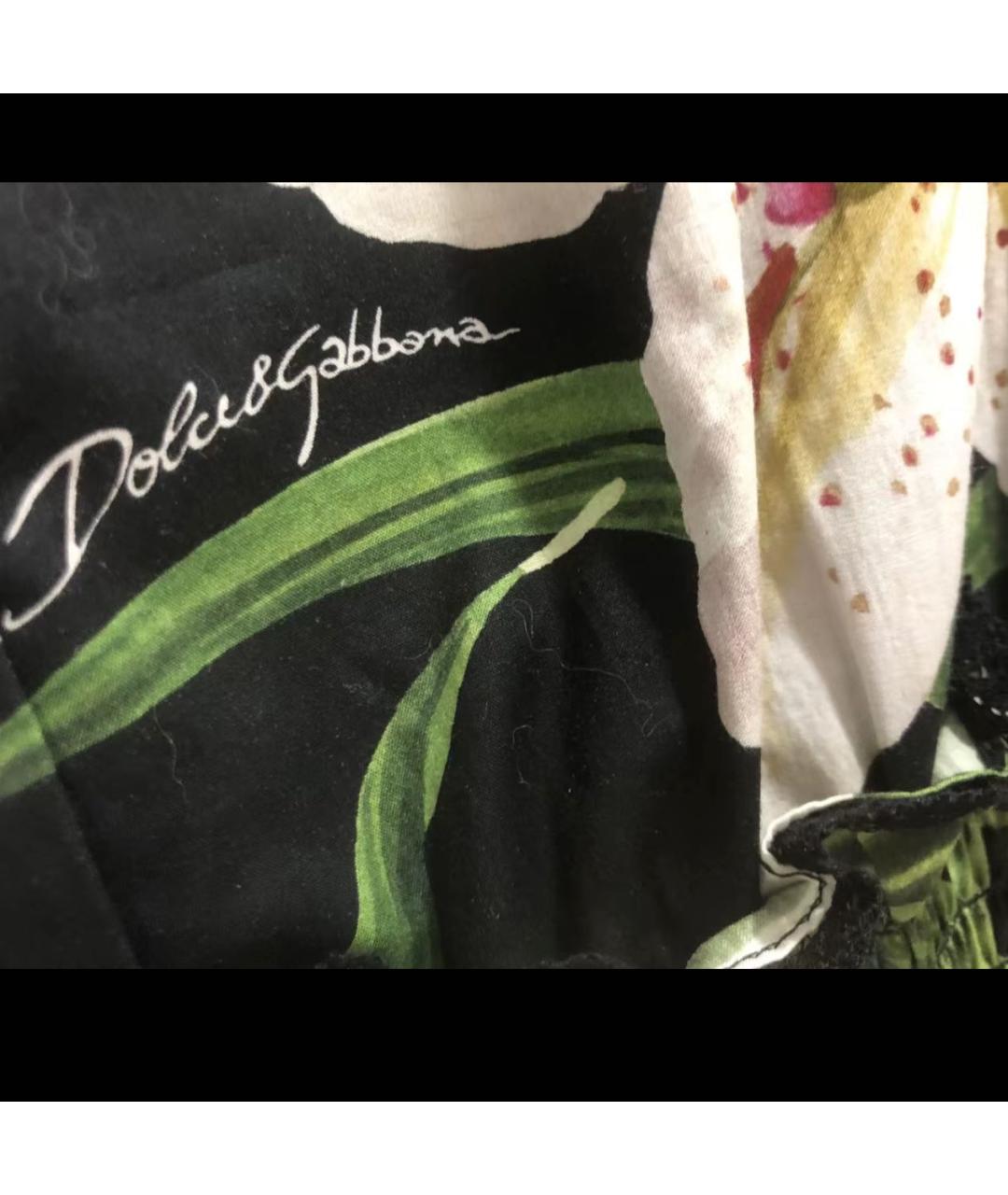 DOLCE&GABBANA Черное вечернее платье, фото 6