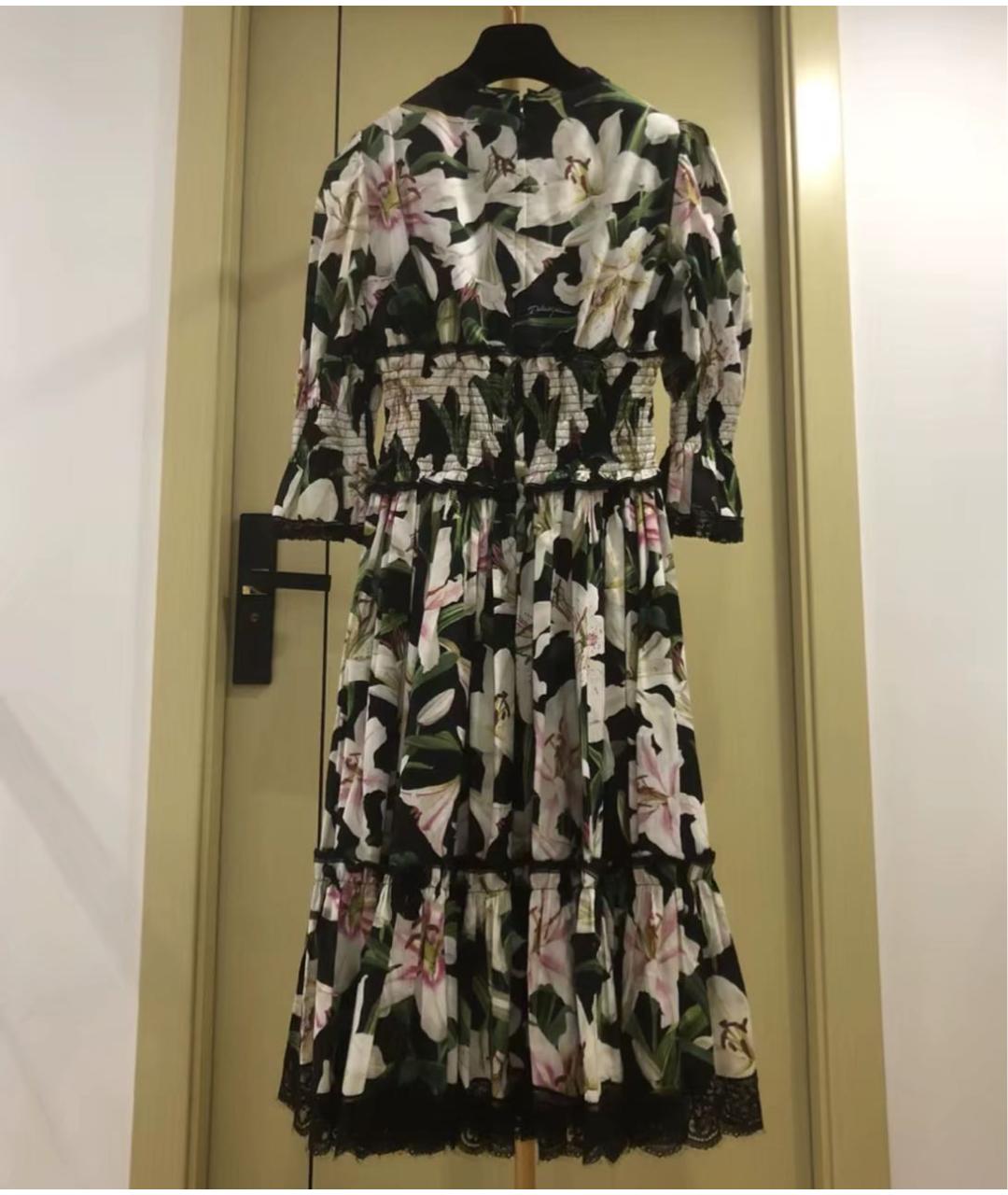 DOLCE&GABBANA Черное вечернее платье, фото 3