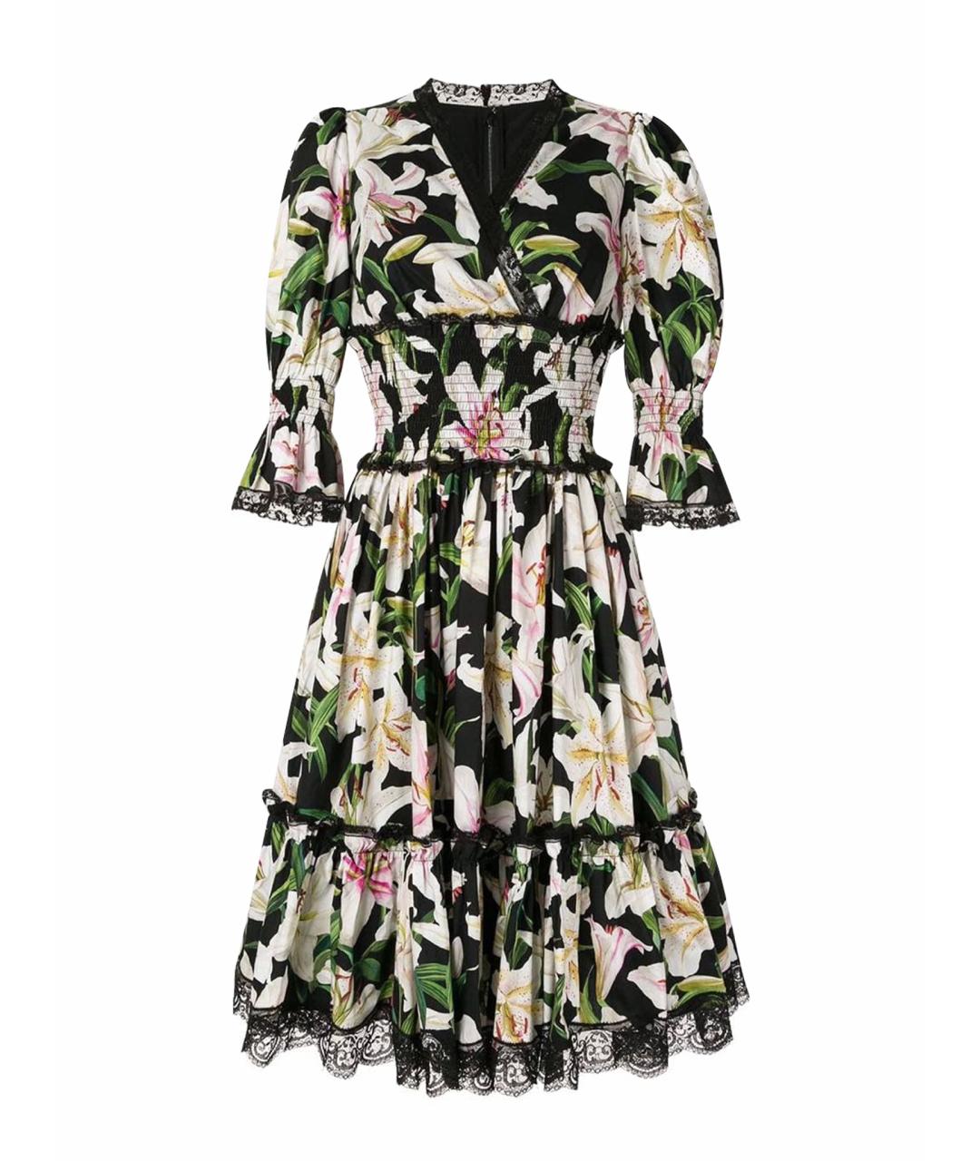 DOLCE&GABBANA Черное вечернее платье, фото 1