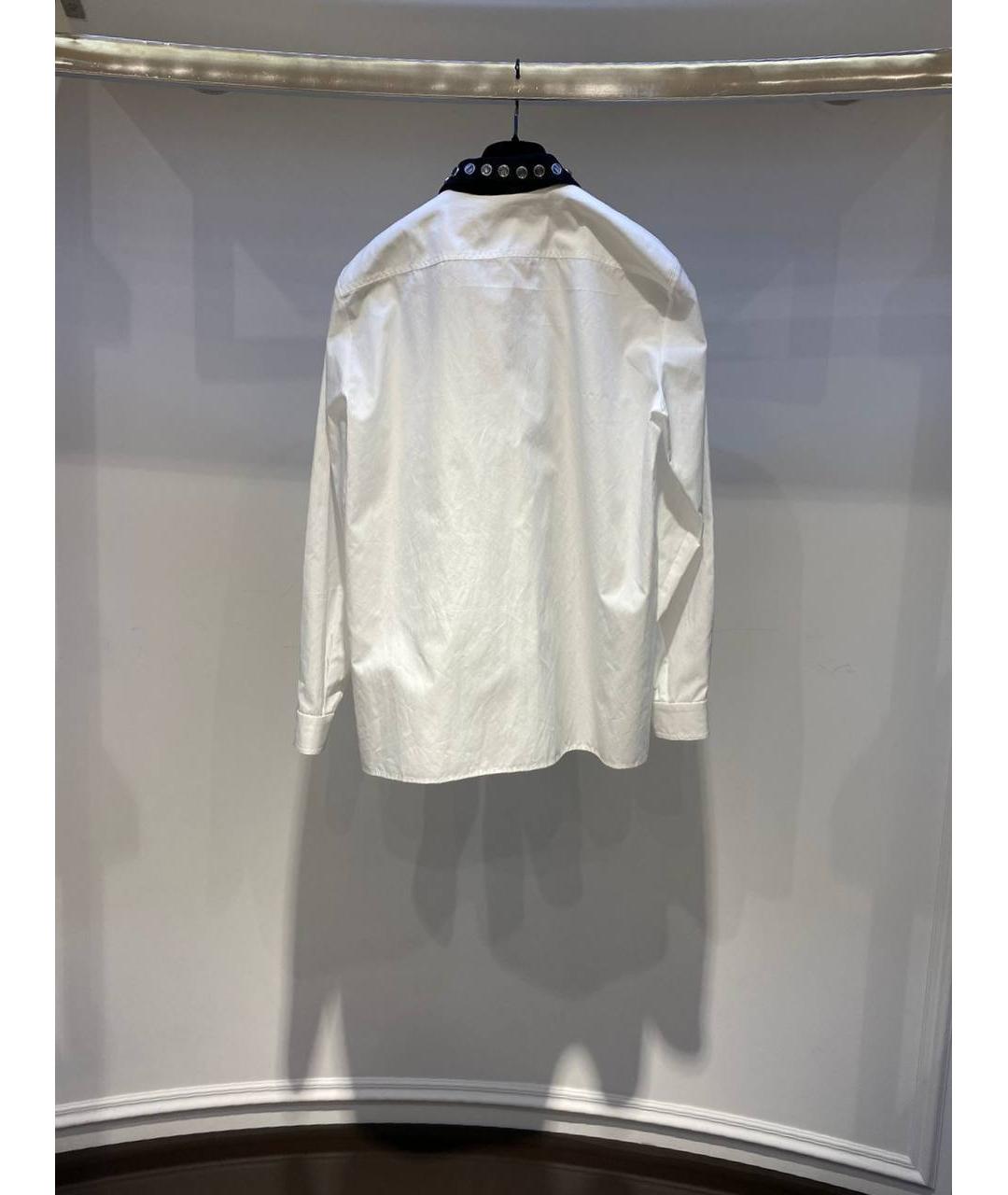 NO. 21 Белая хлопковая рубашка, фото 3