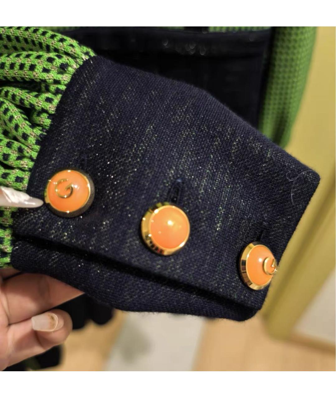 GUCCI Зеленые вечернее платье, фото 7