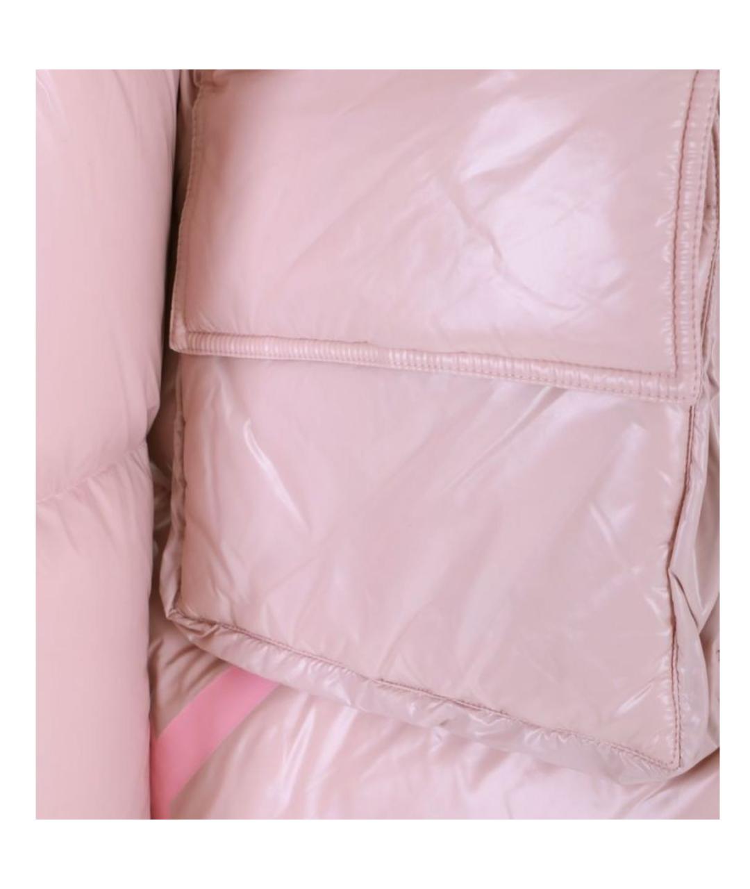 KHRISJOY Розовый полиэстеровый пуховик, фото 4