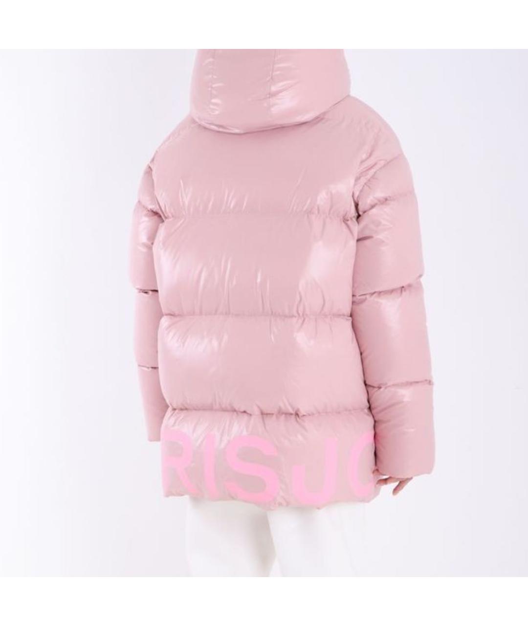 KHRISJOY Розовый полиэстеровый пуховик, фото 3