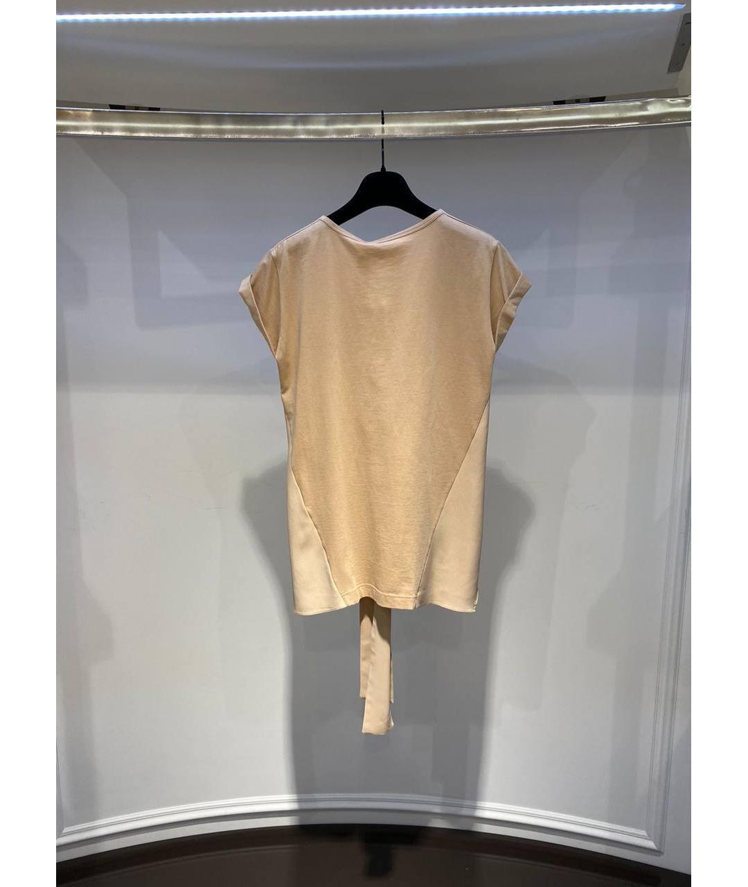 NO. 21 Бежевая футболка, фото 3