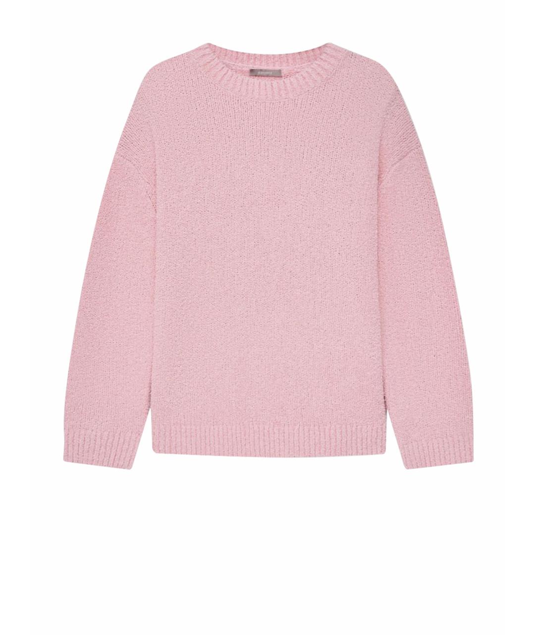 12 STOREEZ Розовый хлопковый джемпер / свитер, фото 1