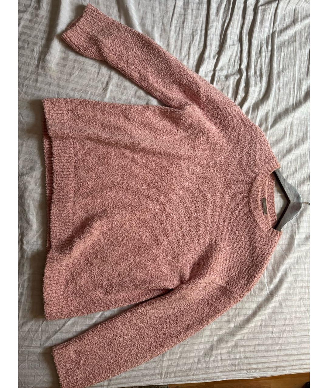 12 STOREEZ Розовый хлопковый джемпер / свитер, фото 7