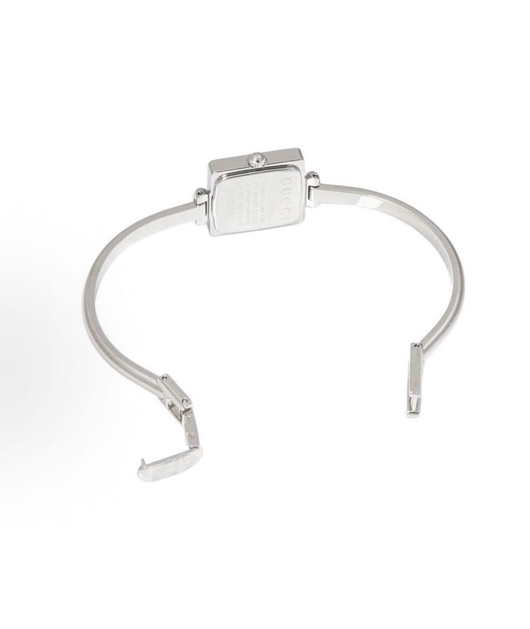 GUCCI Серебряные стальные часы, фото 5