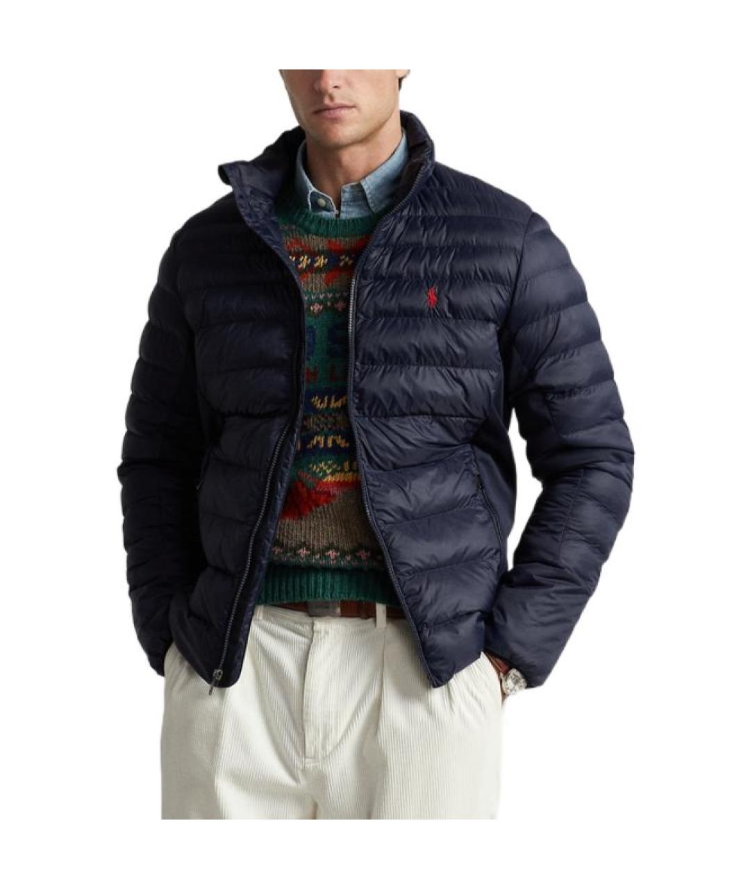 POLO RALPH LAUREN Темно-синяя куртка, фото 4