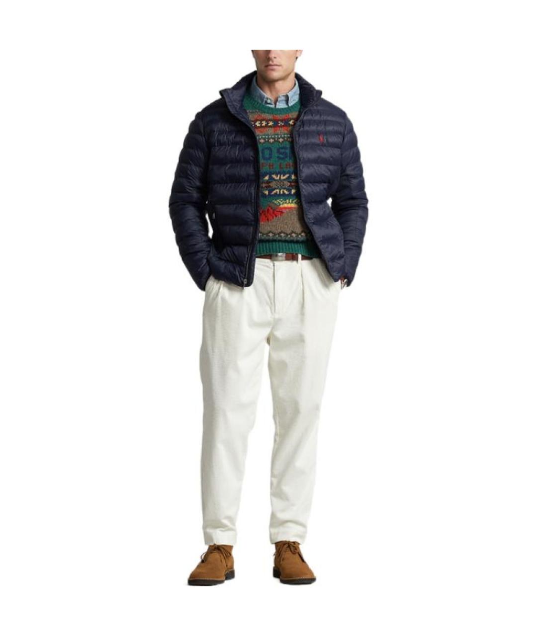 POLO RALPH LAUREN Темно-синяя куртка, фото 2