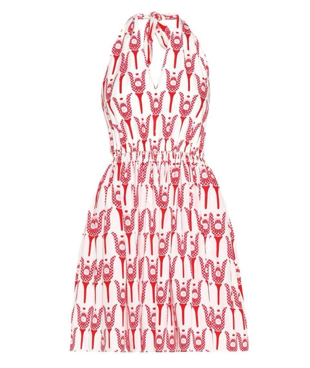 MIU MIU Розовый хлопковый сарафан, фото 7