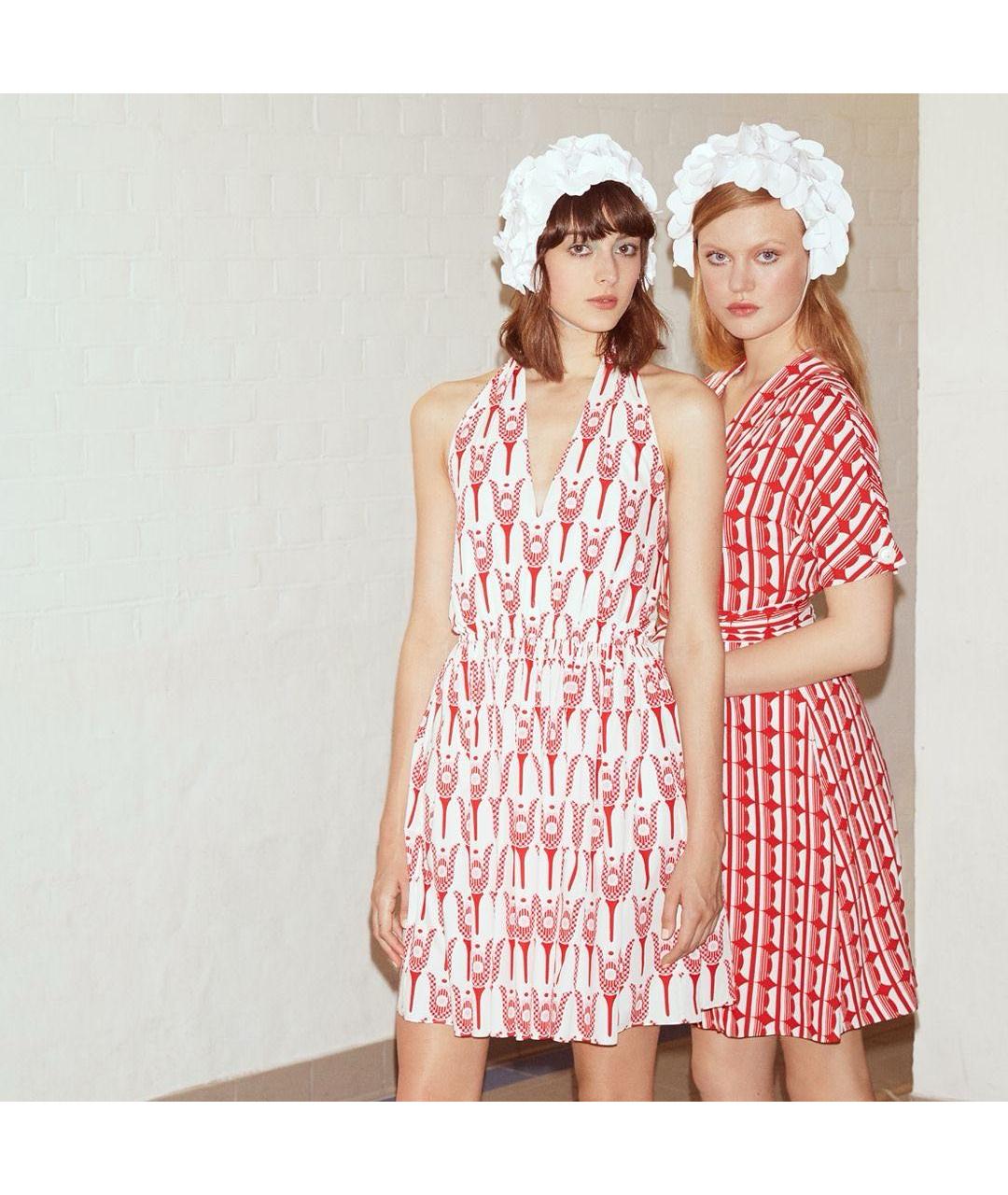 MIU MIU Розовый хлопковый сарафан, фото 2