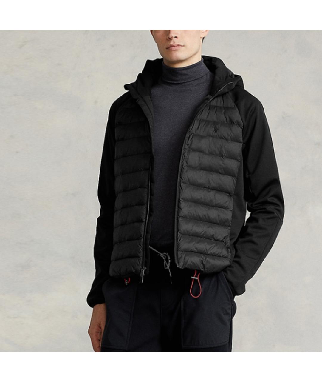 POLO RALPH LAUREN Черный пуховик, фото 2