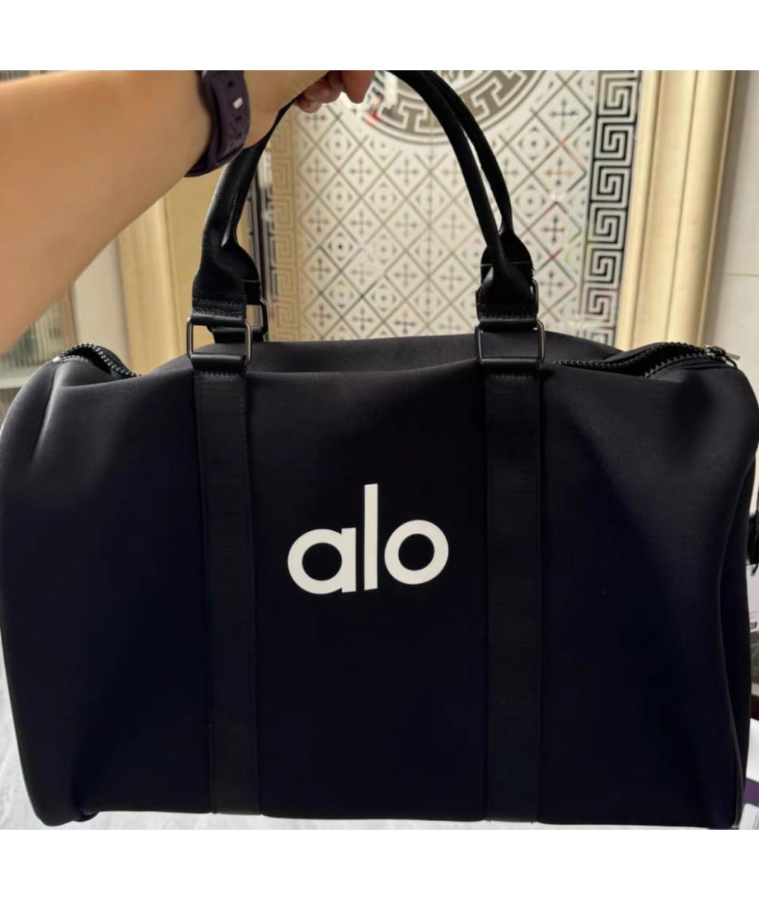 ALO YOGA Черная сумка через плечо, фото 4