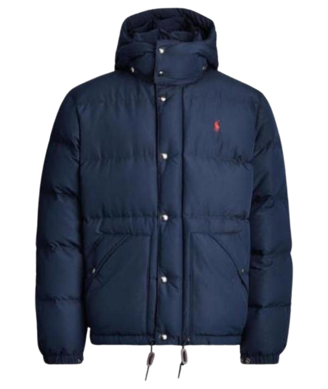 POLO RALPH LAUREN Синяя полиамидовая куртка, фото 1