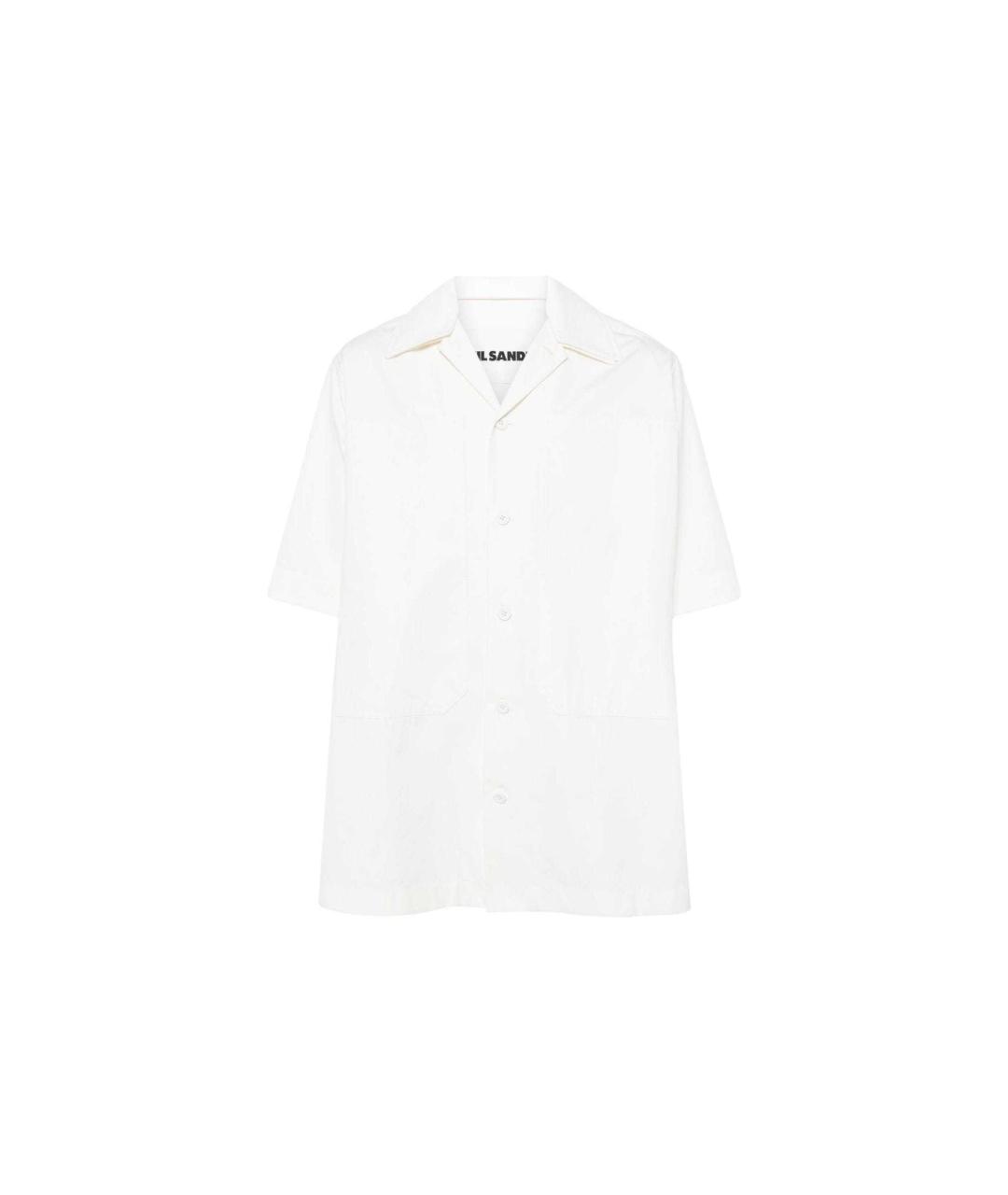 JIL SANDER Белая кэжуал рубашка, фото 1