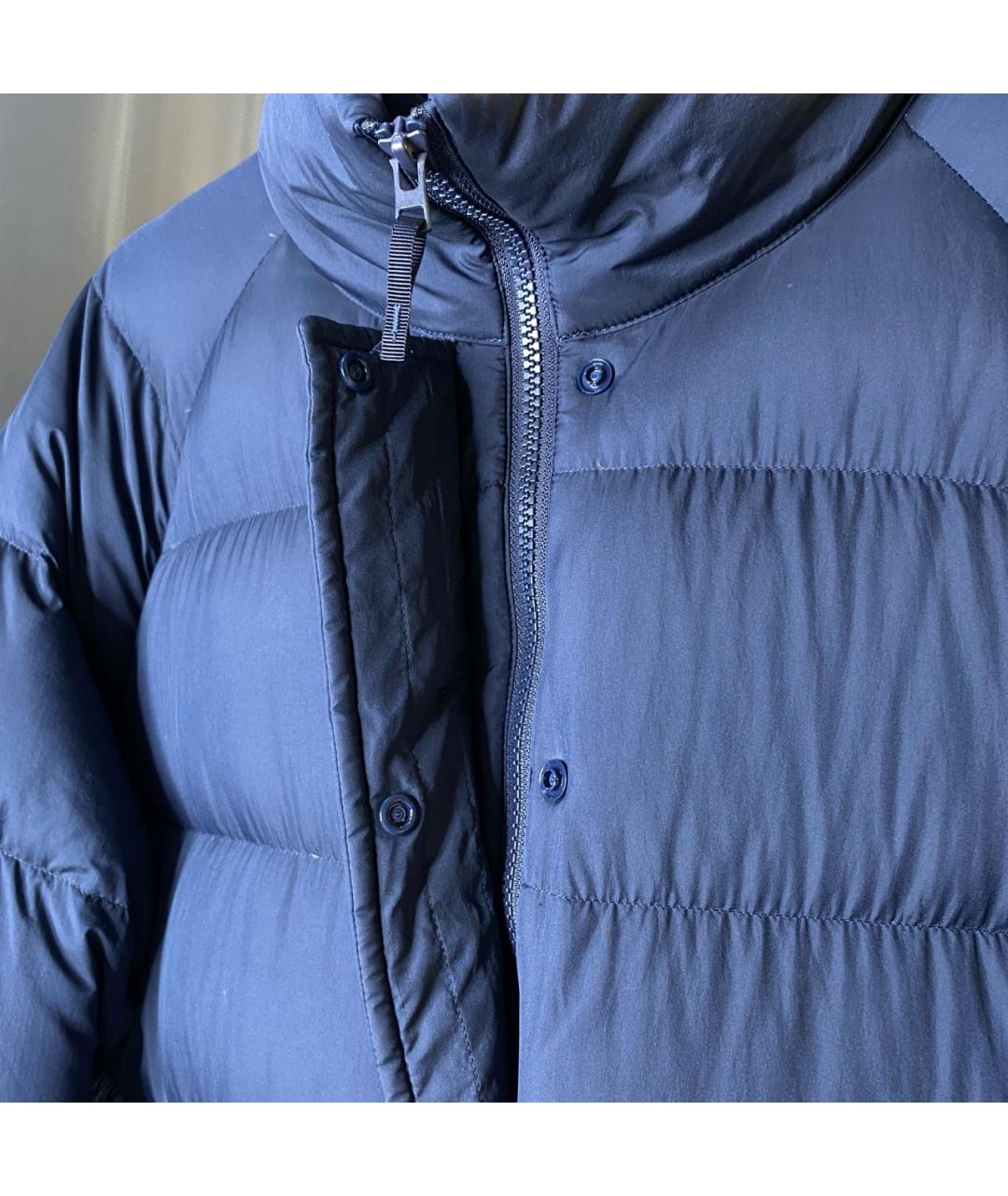 J.W.ANDERSON Синий полиэстеровый пуховик, фото 4