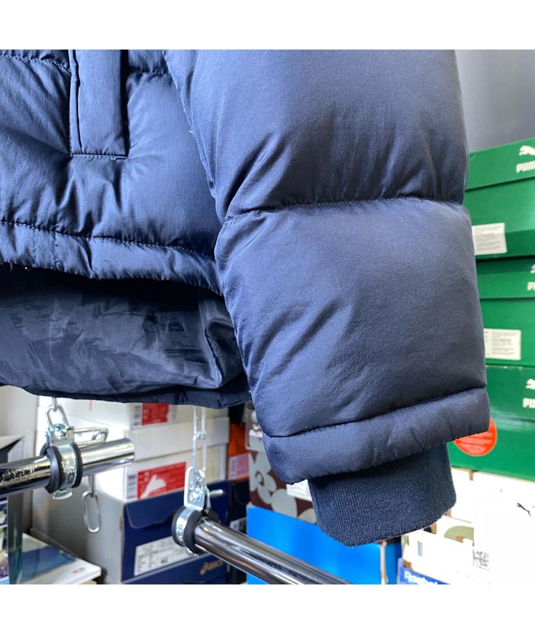 J.W.ANDERSON Синий полиэстеровый пуховик, фото 8