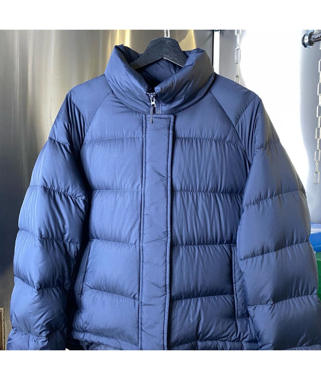 J.W.ANDERSON Синий полиэстеровый пуховик, фото 2