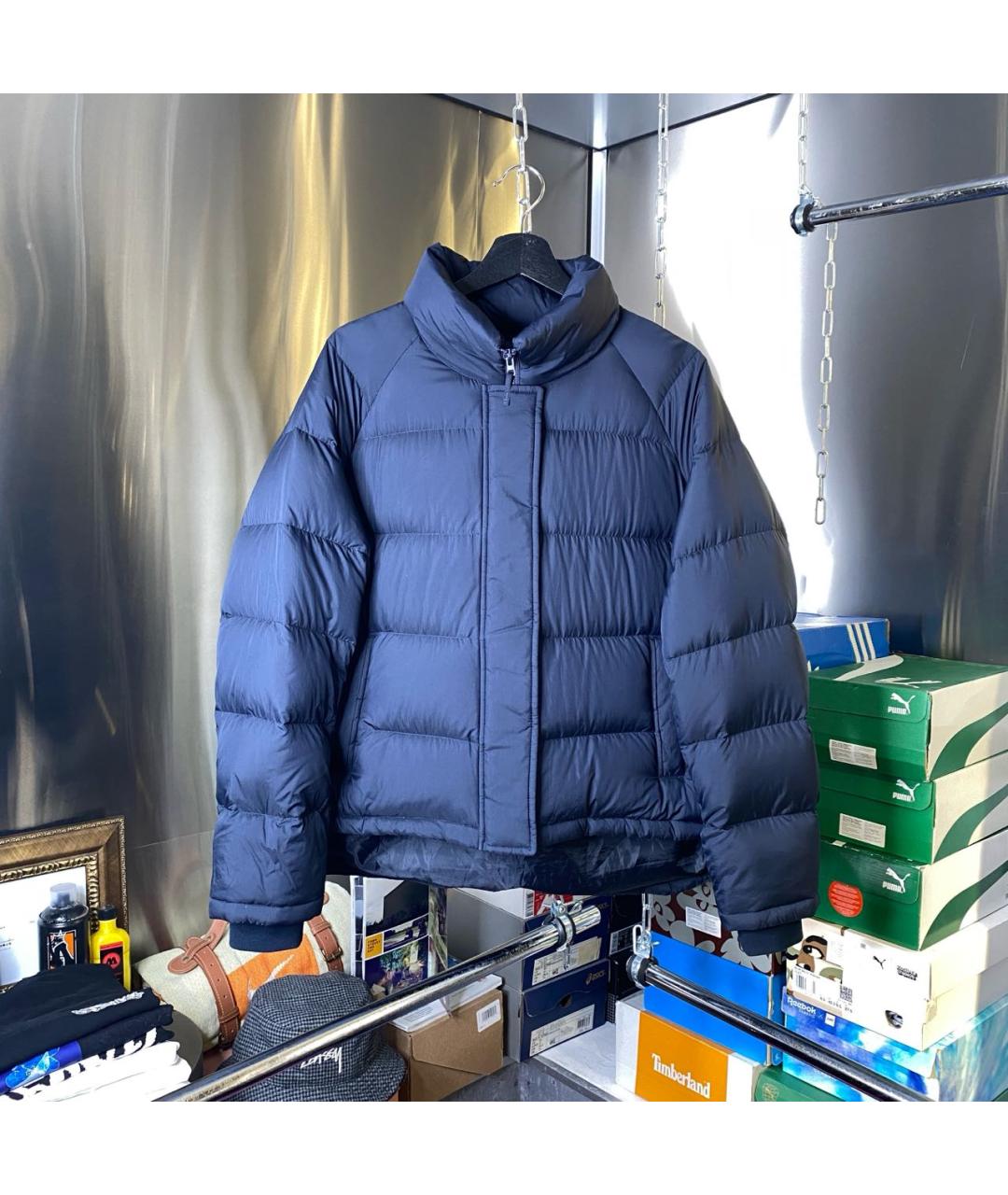 J.W.ANDERSON Синий полиэстеровый пуховик, фото 9