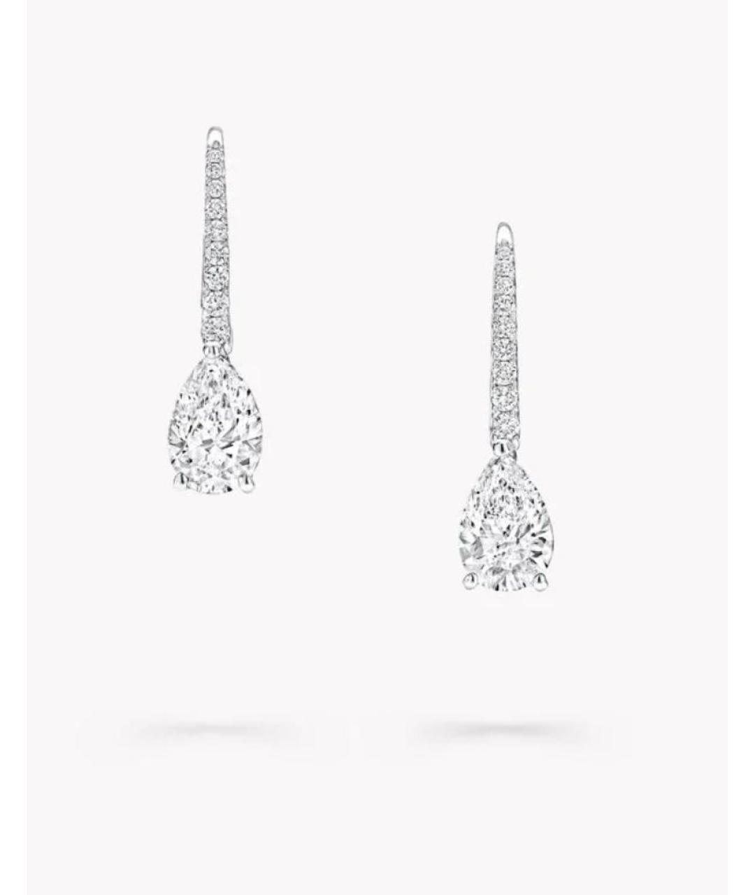 GRAFF Белые серьги из белого золота, фото 5