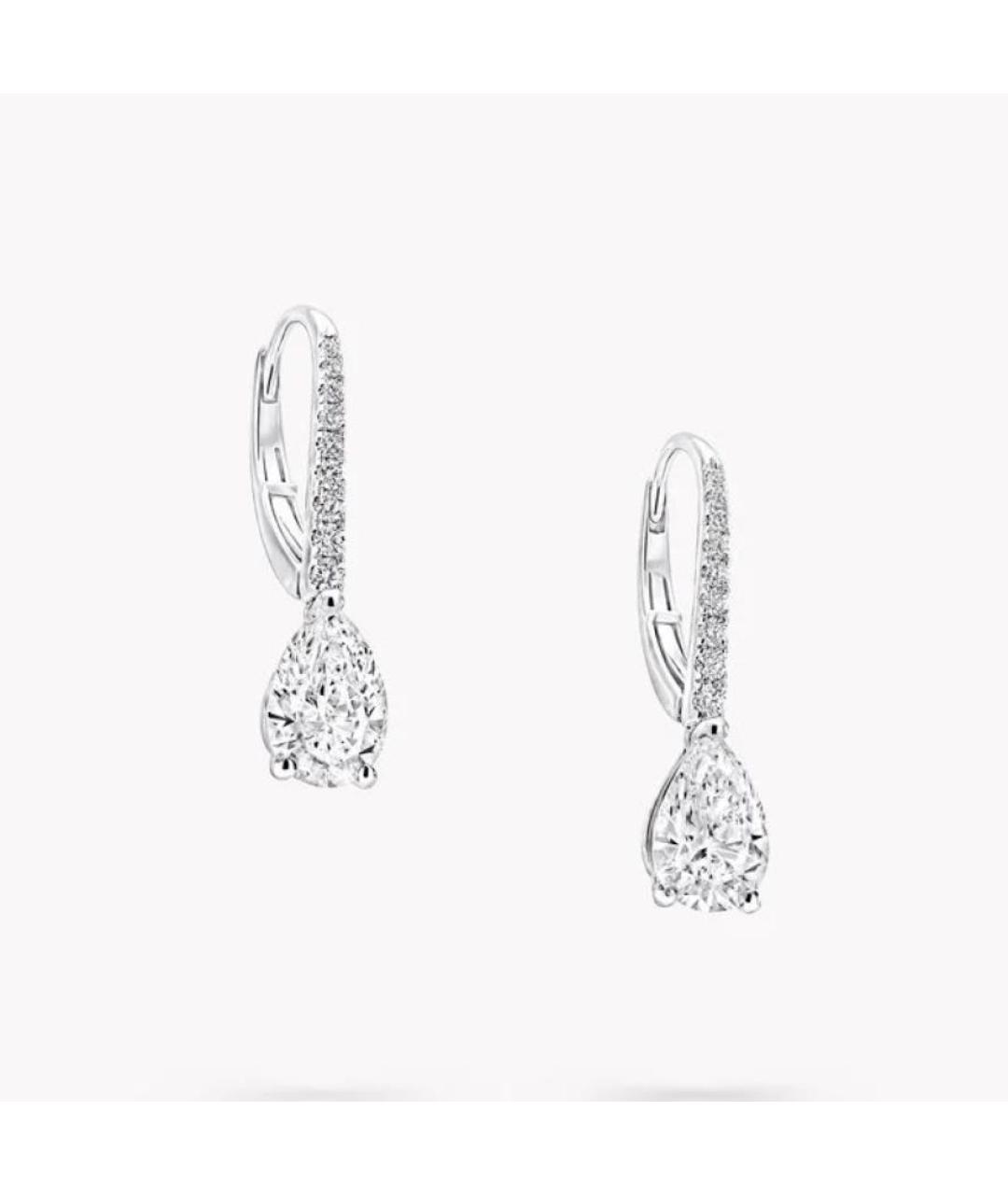 GRAFF Белые серьги из белого золота, фото 2