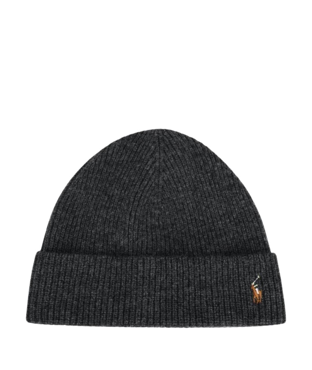 POLO RALPH LAUREN Черная шапка, фото 1