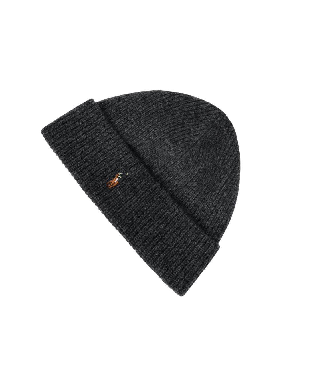 POLO RALPH LAUREN Черная шапка, фото 3