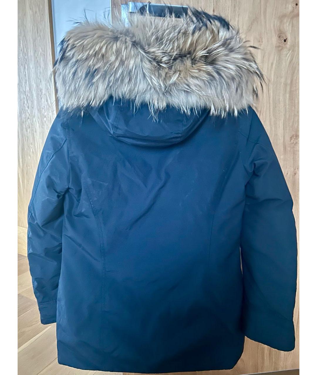 WOOLRICH Темно-синий пуховик, фото 2