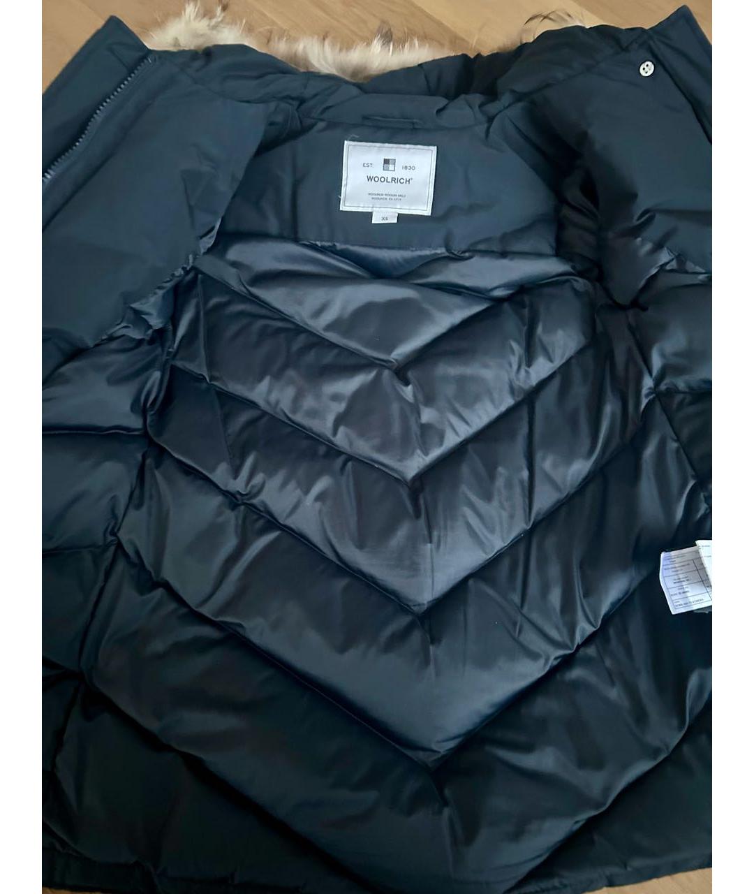 WOOLRICH Темно-синий пуховик, фото 4