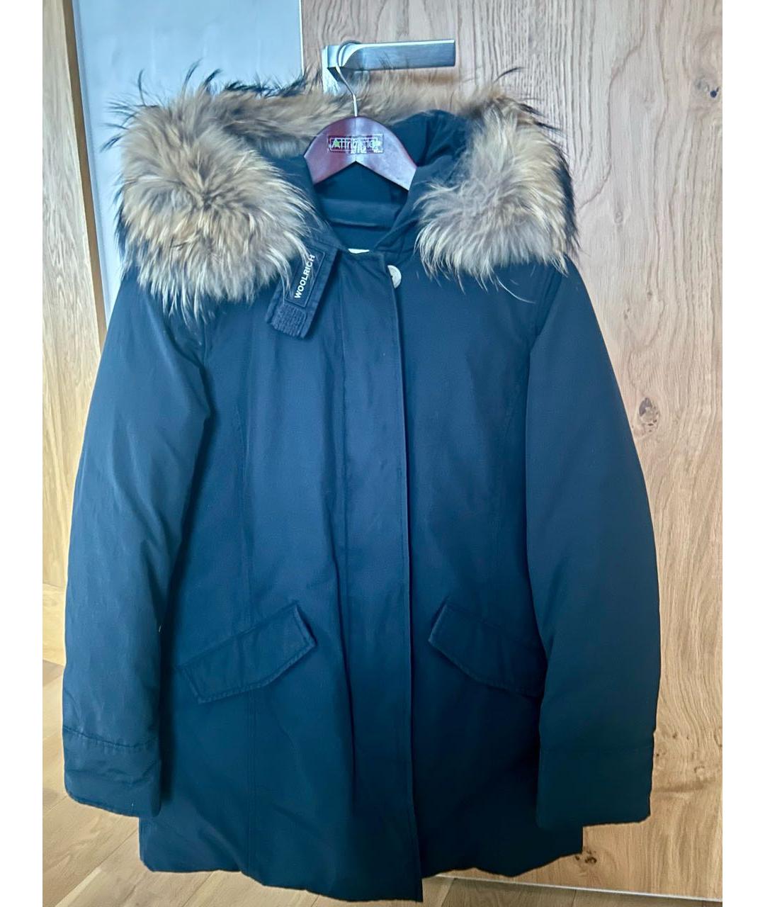 WOOLRICH Темно-синий пуховик, фото 9