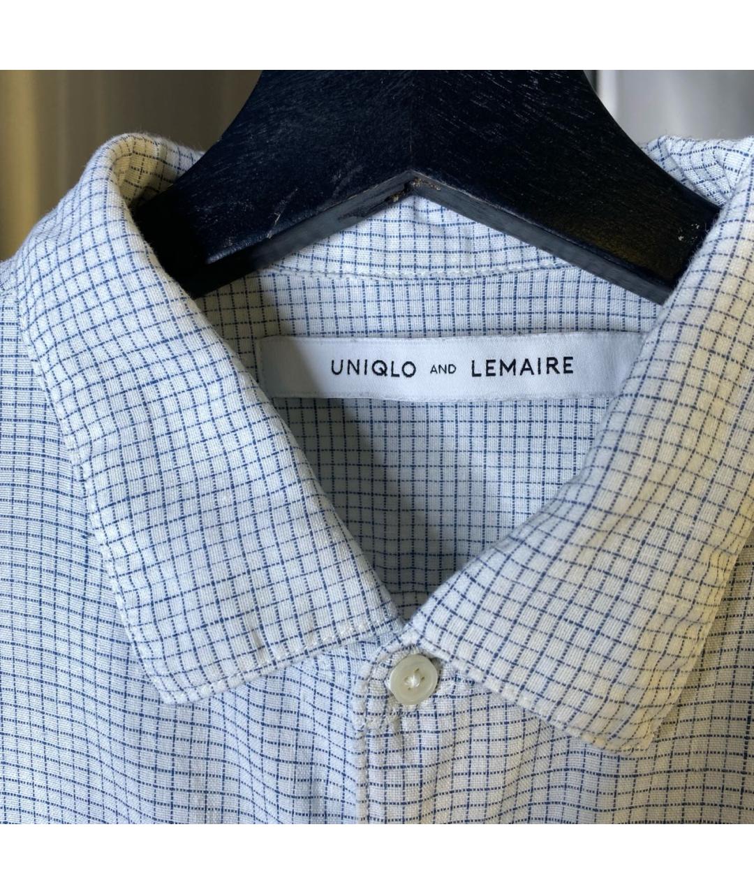LEMAIRE Голубая льняная рубашка, фото 7