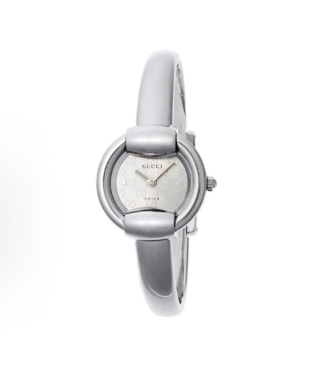 GUCCI Серебряные часы, фото 1