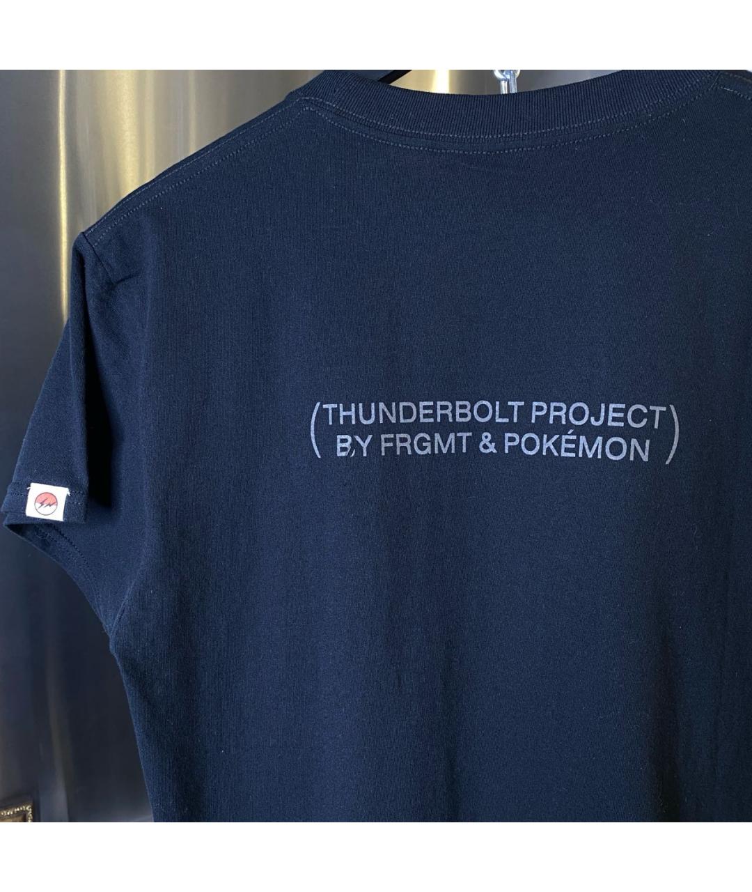 FRAGMENT DESIGN Черная хлопковая футболка, фото 5