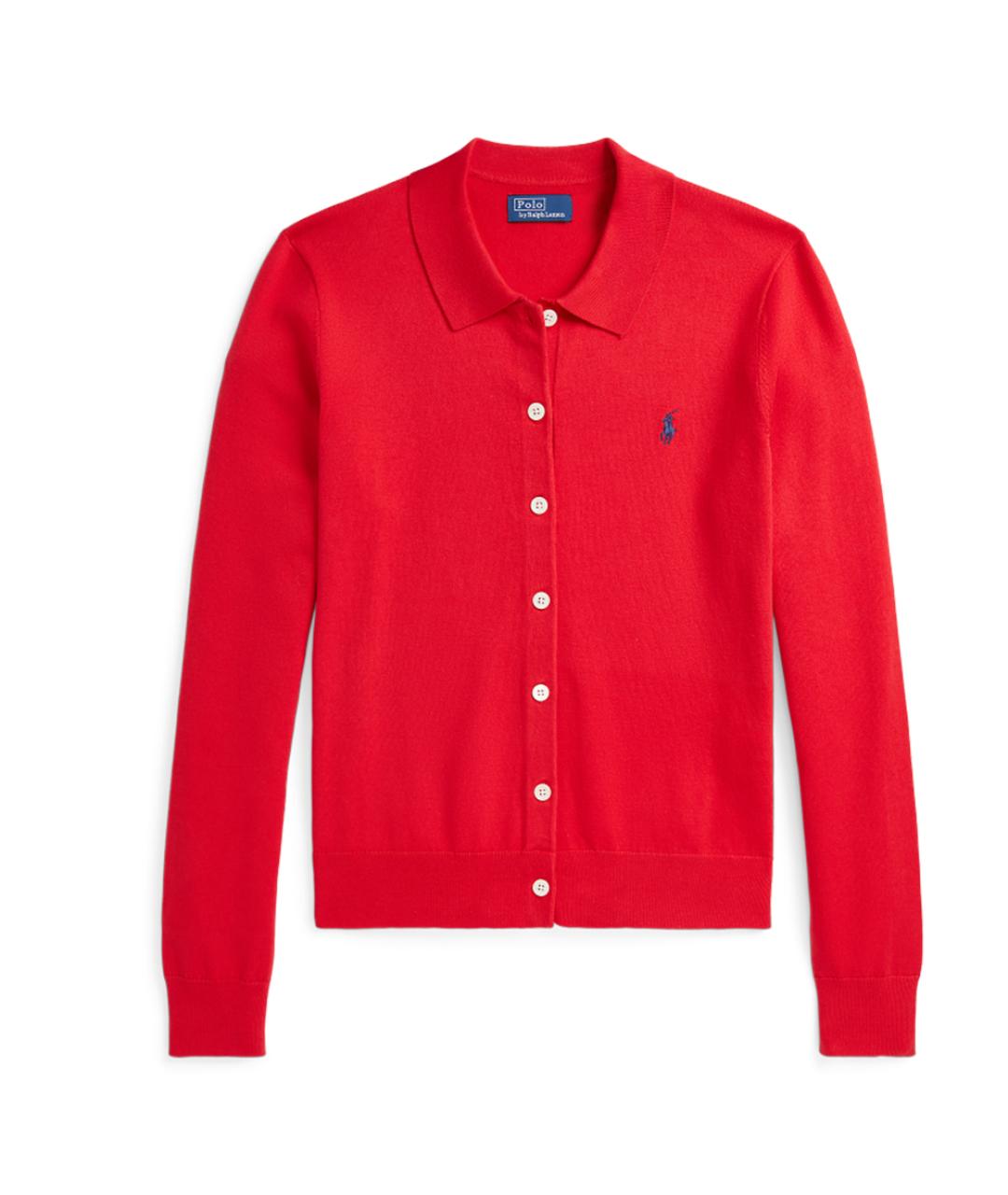 POLO RALPH LAUREN Красный джемпер / свитер, фото 1