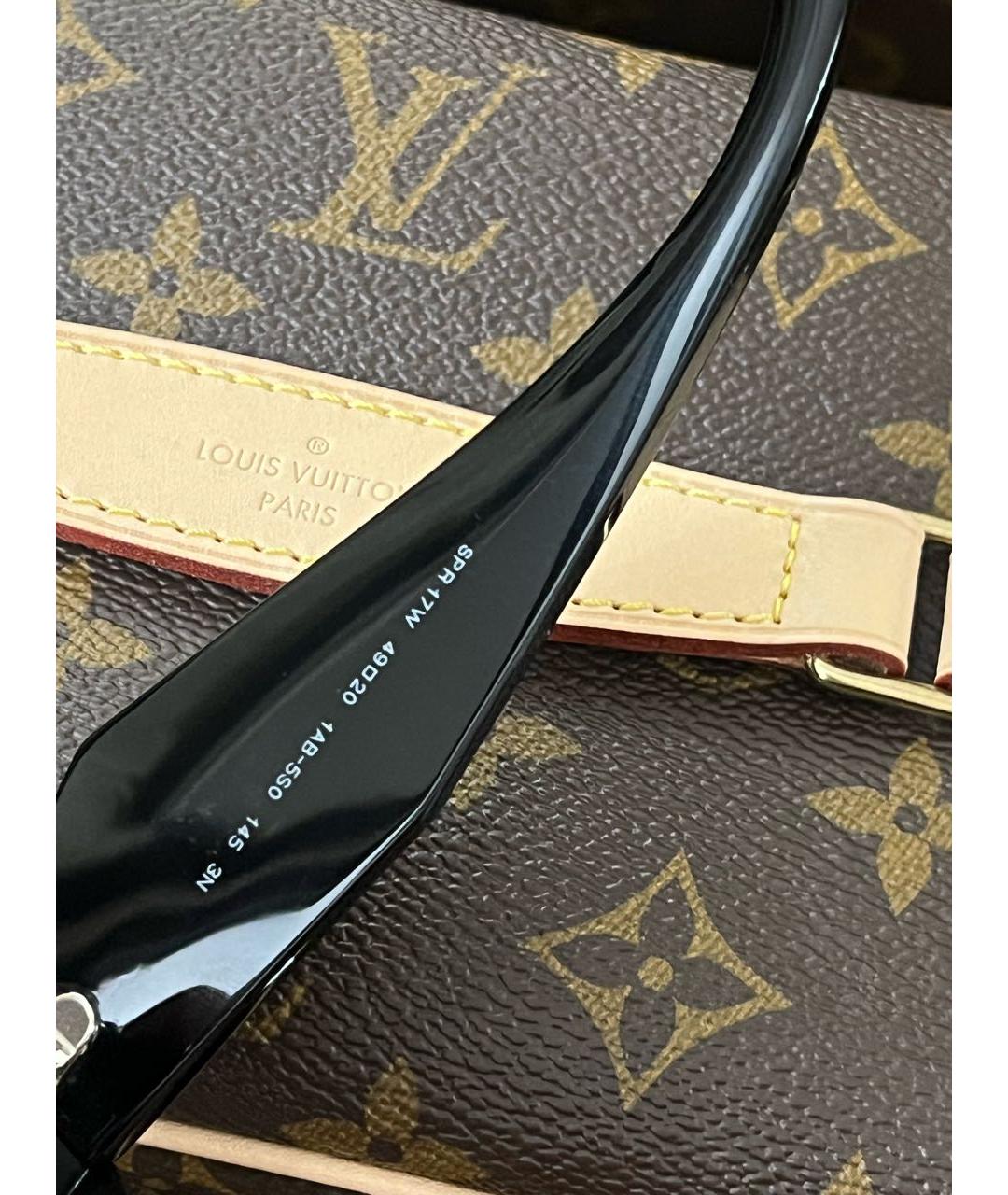 PRADA Черные пластиковые солнцезащитные очки, фото 7