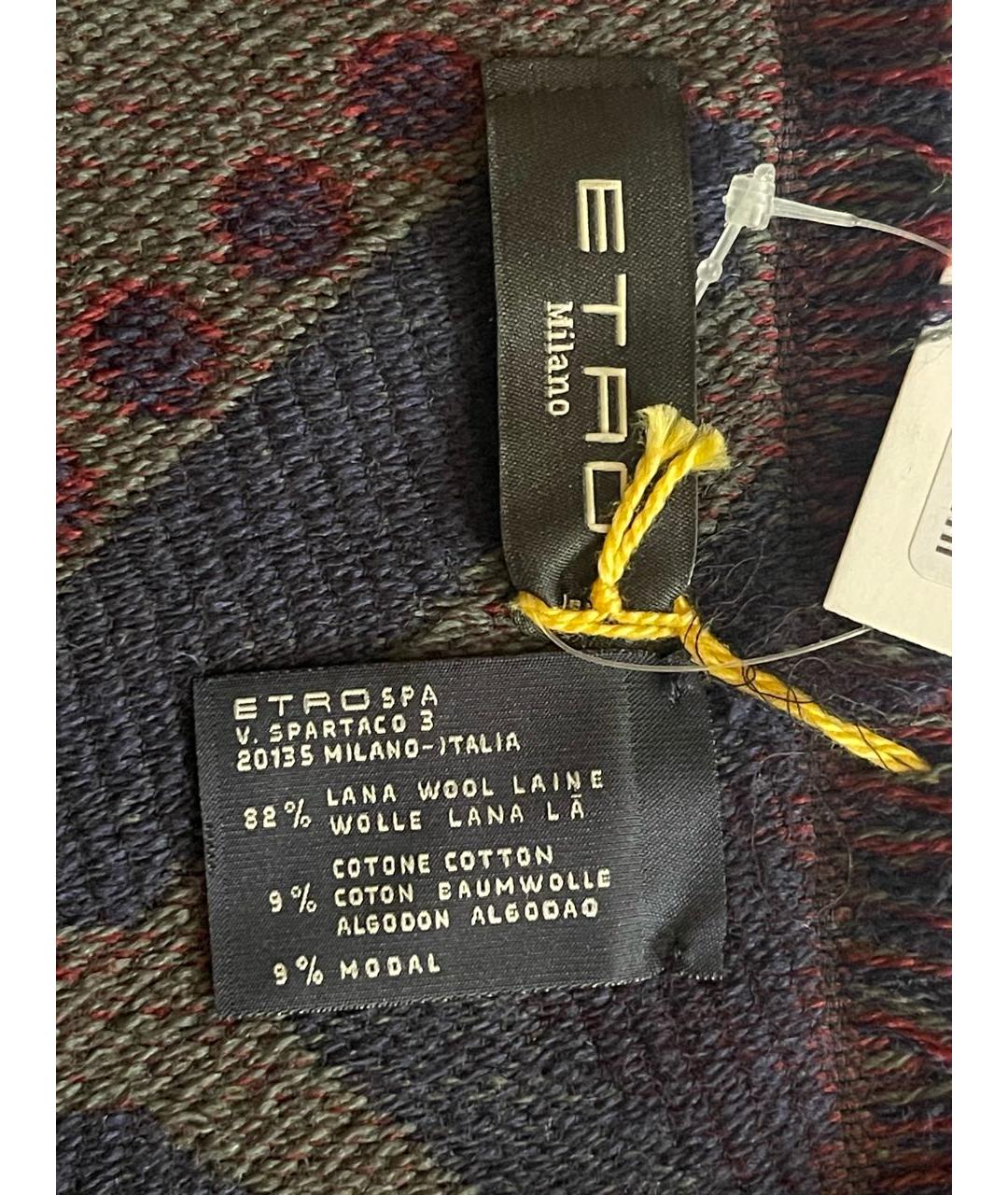 ETRO Мульти шарф, фото 7