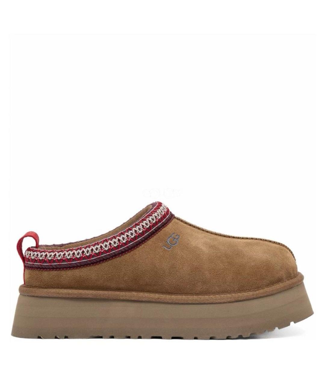 UGG AUSTRALIA Коричневые замшевые мюли, фото 9