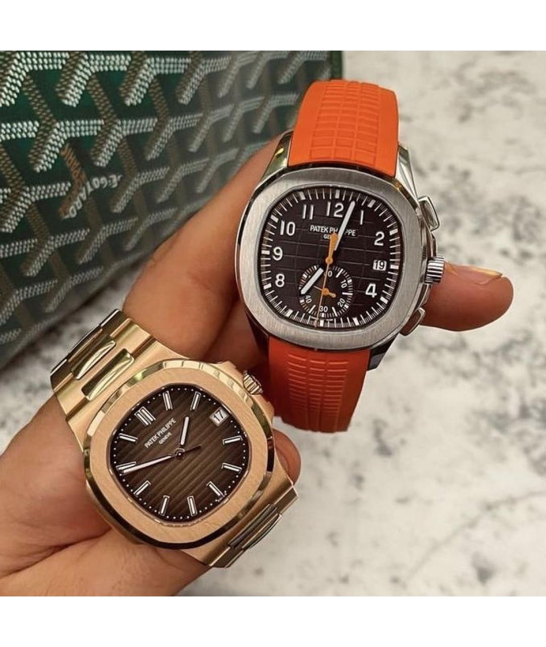 PATEK PHILIPPE Оранжевое часы, фото 5