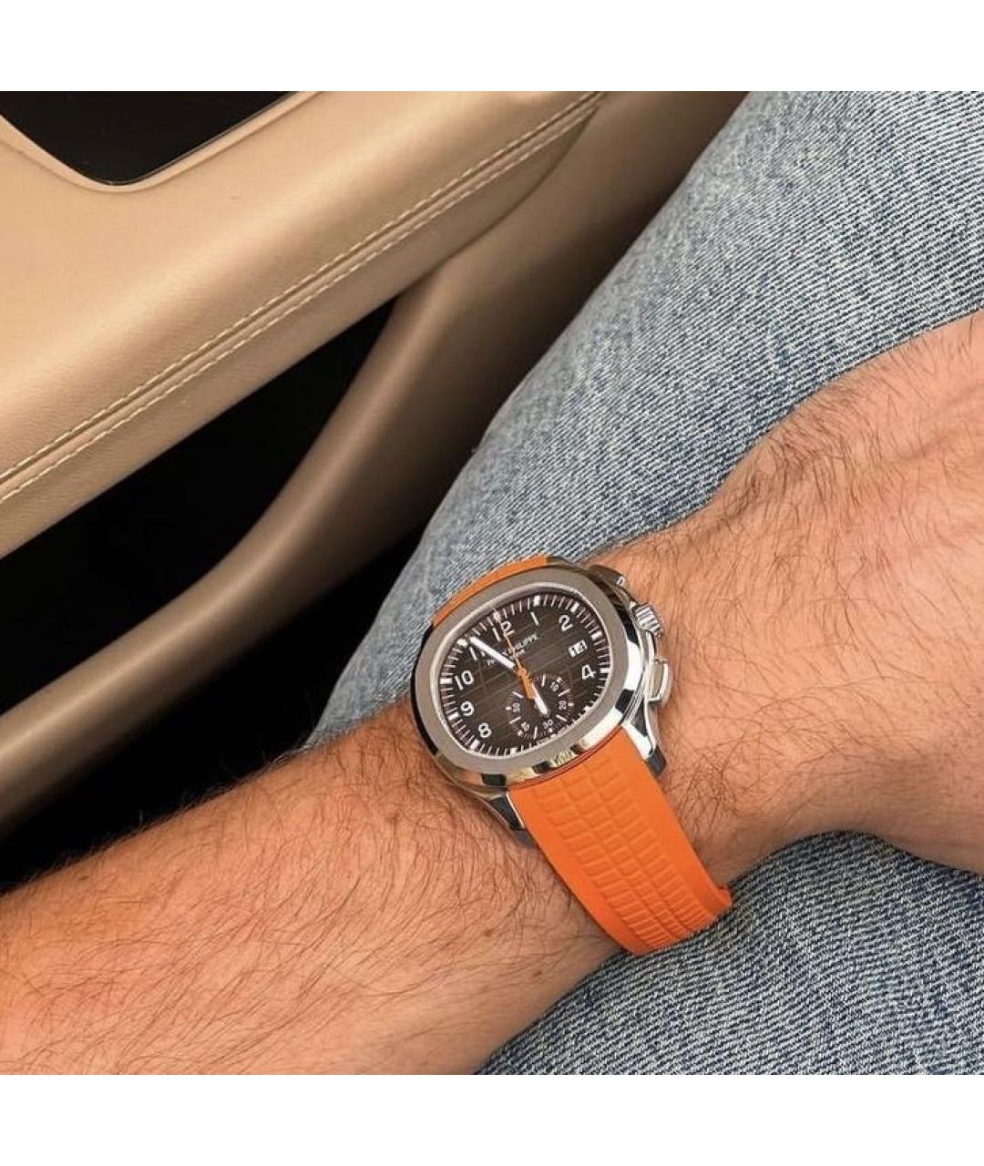 PATEK PHILIPPE Оранжевое часы, фото 4
