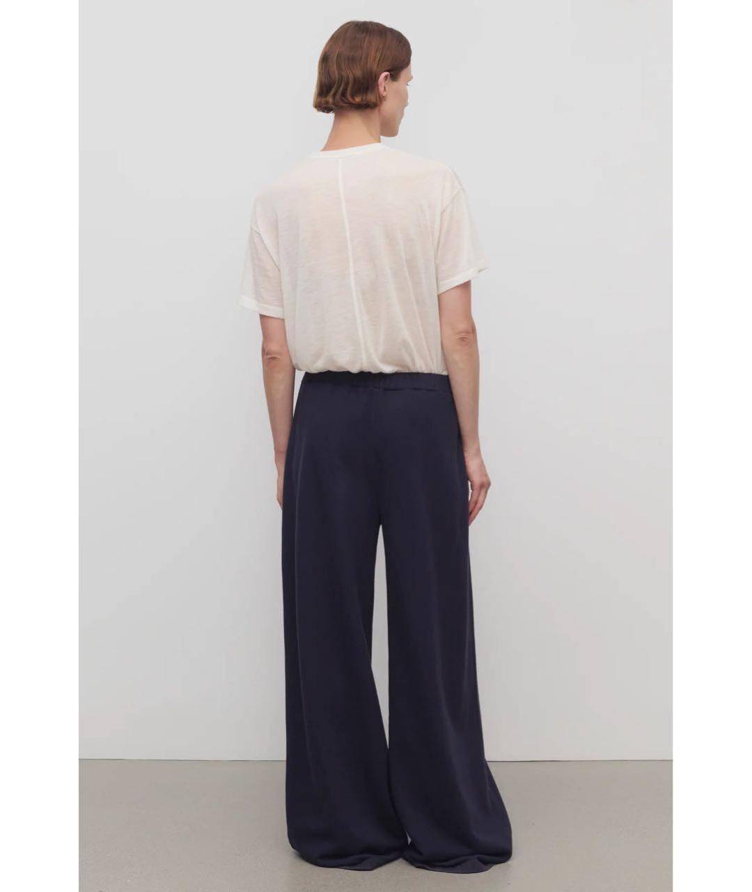 THE ROW Темно-синий хлопковый костюм с брюками, фото 6